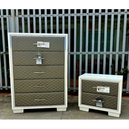 B2025W-070 : Tủ Đứng 05 Ngăn Kéo - H 138cm 